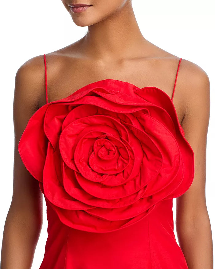 FARM Rio Red Balloon Mini Dress