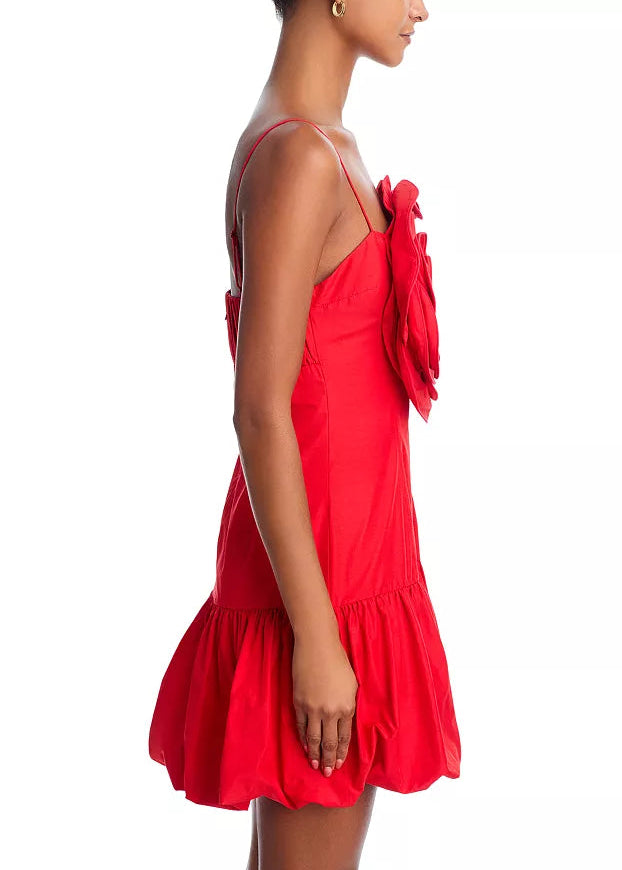 FARM Rio Red Balloon Mini Dress