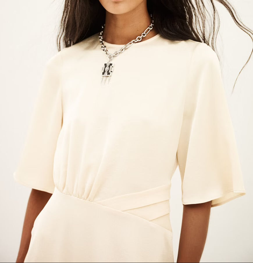 ba&sh Dress Wila | Greige