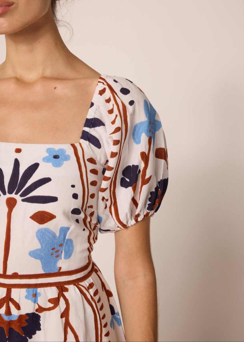 Cleobella Mariana Mini Dress | Liliana Print