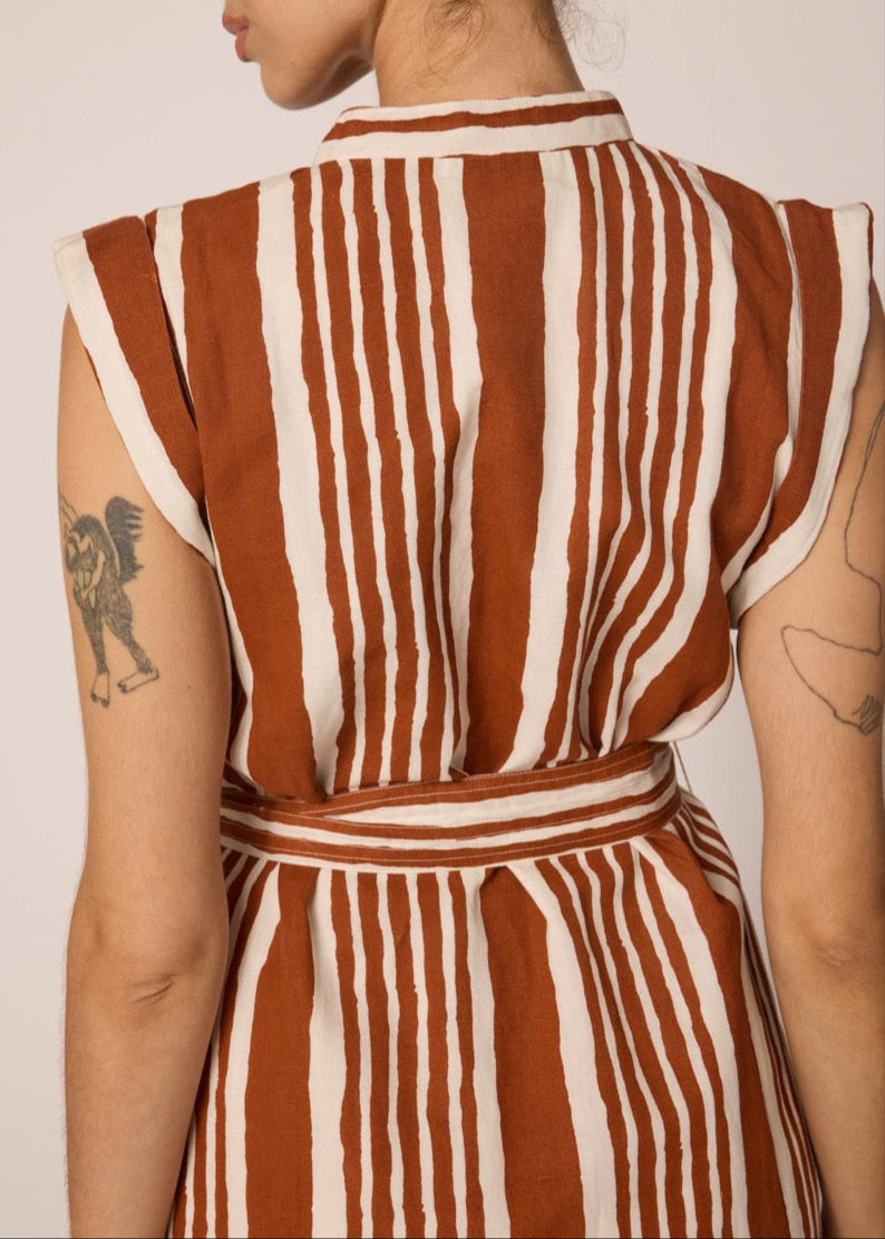 Cleobella Lani Midi Dress | Vecchio Stripe Print