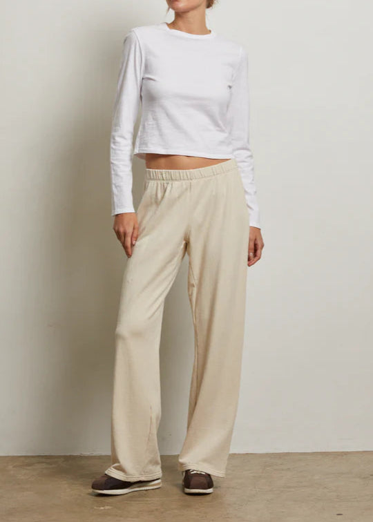 Perfect White Tee Nora French Terry Easy Pull On Pant | Sugar