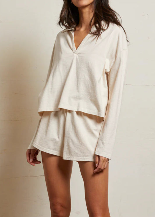 Perfect White Tee Liz Tennessee Jersey Pull On Short | Sugar