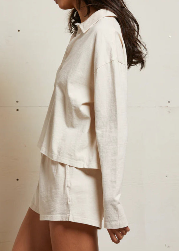Perfect White Tee Alison Tennessee Jersey Collared Shirt | Sugar