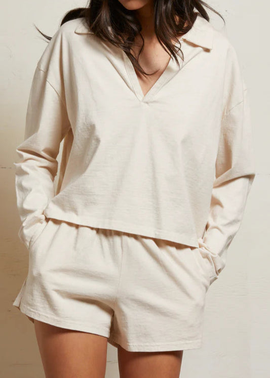 Perfect White Tee Alison Tennessee Jersey Collared Shirt | Sugar