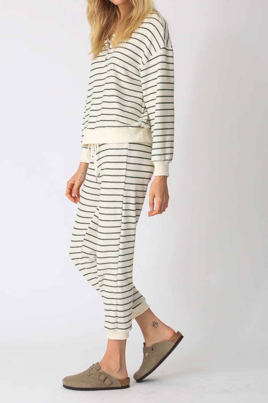 Electric & Rose Sunny Jogger Ivory / Olive