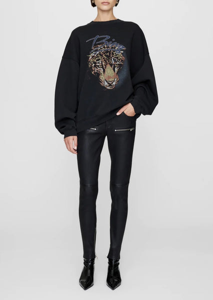 Ae leopard sweatshirt sale