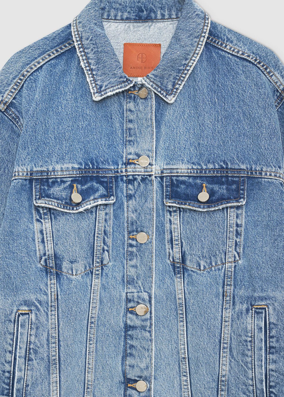 Anine Bing Rory Jacket Vintage Blue