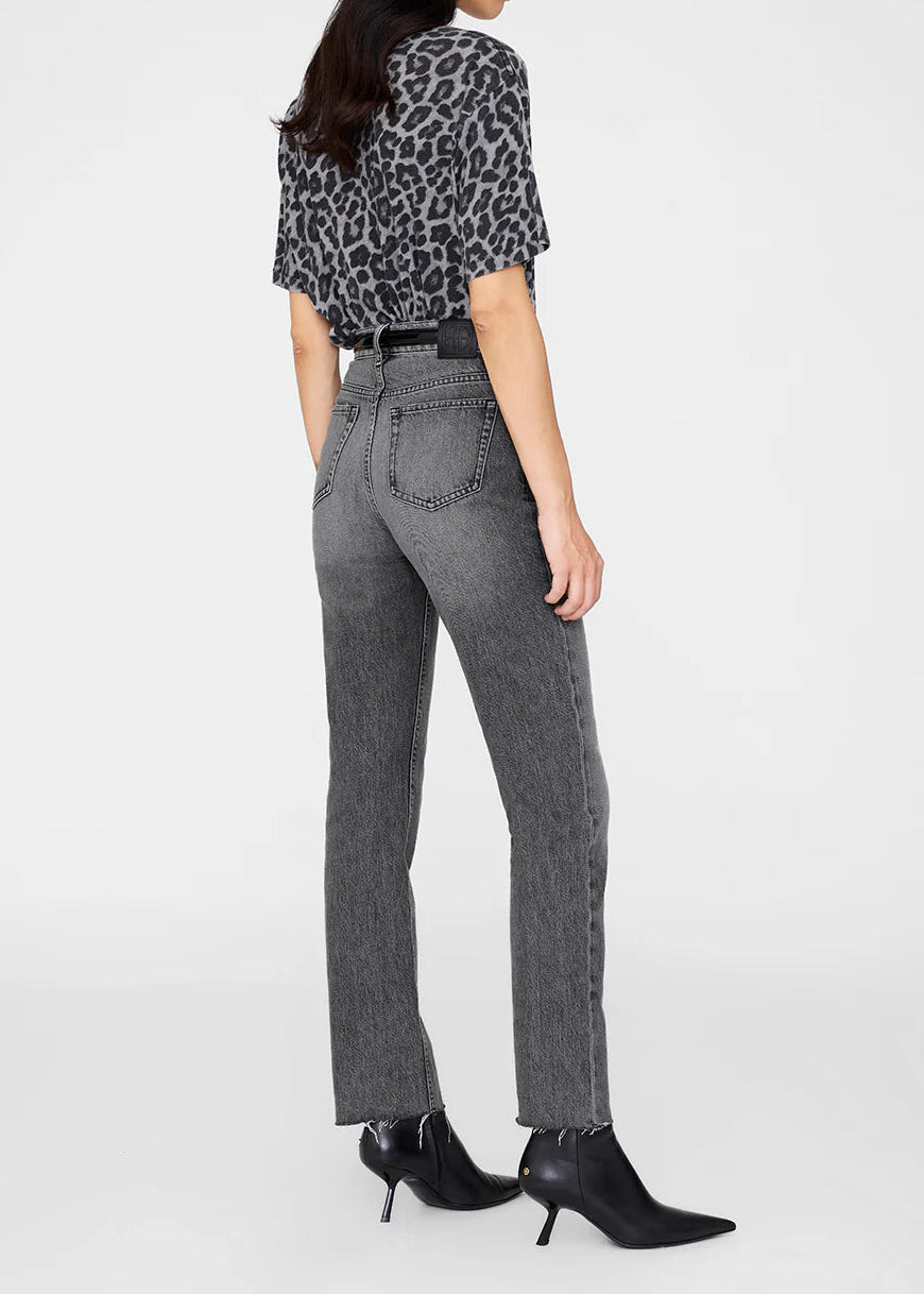 Anine Bing Cohen Tee | Grey Leopard