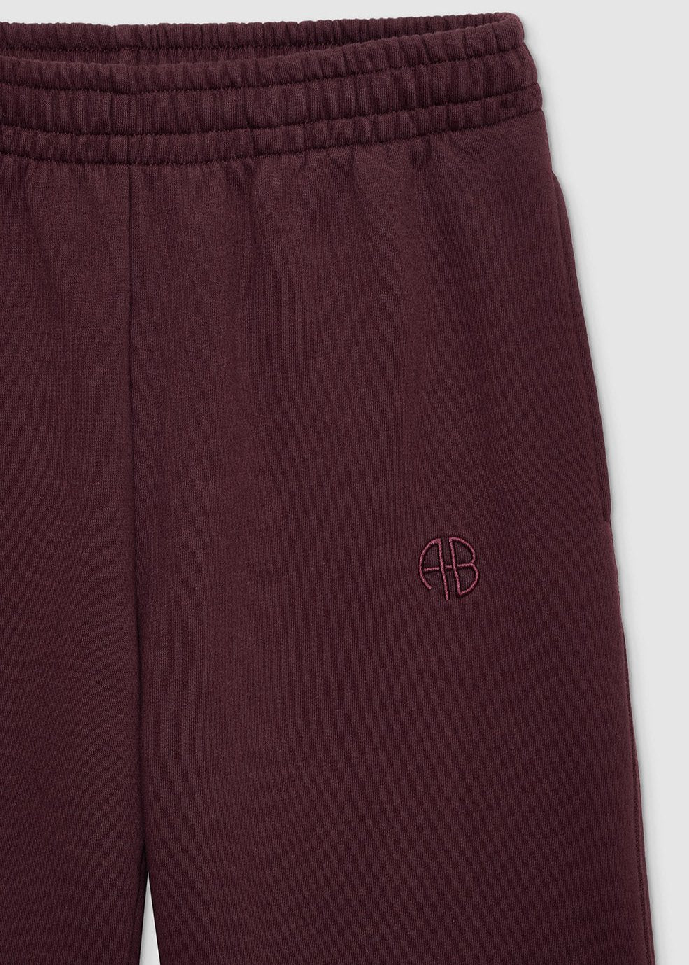 Anine Bing Karter Jogger Dark Burgundy