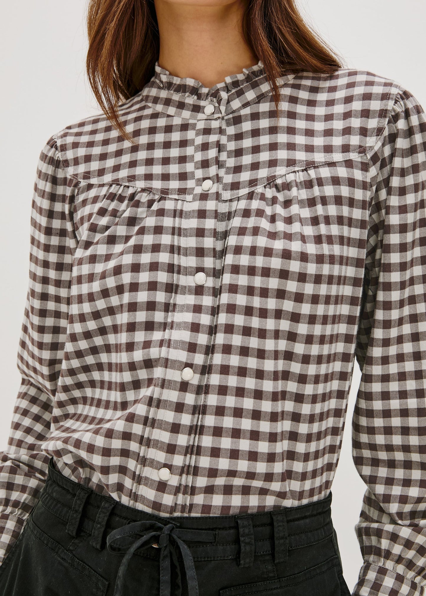 Rails Alanna Shirt | Chocolate Chip
