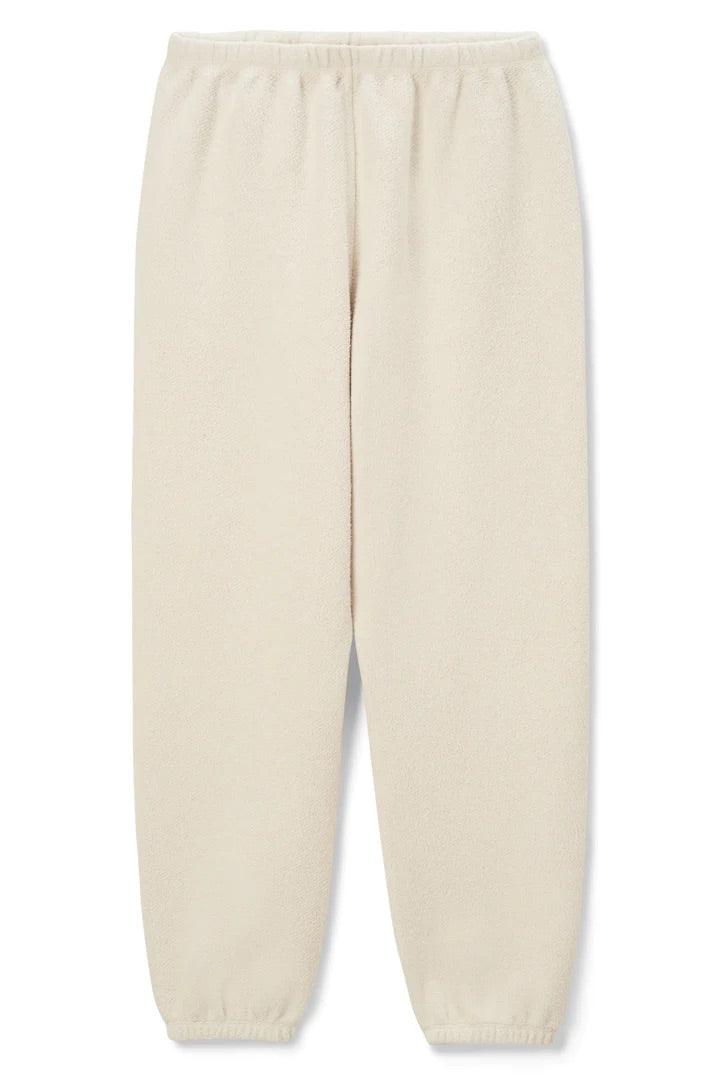 Perfect White Tee Fleetwood Inside Out Fleece Jogger Sugar
