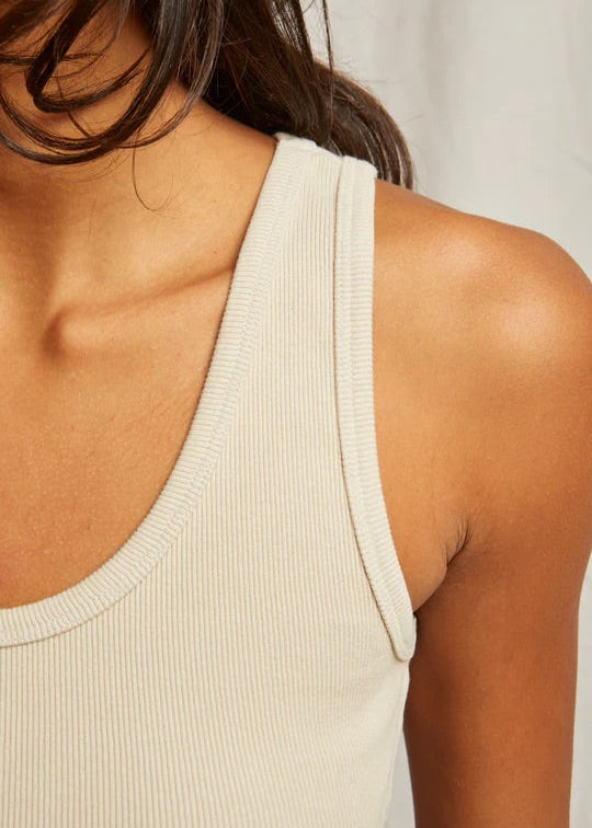 Perfect White Tee Blondie Tank Top | Putty