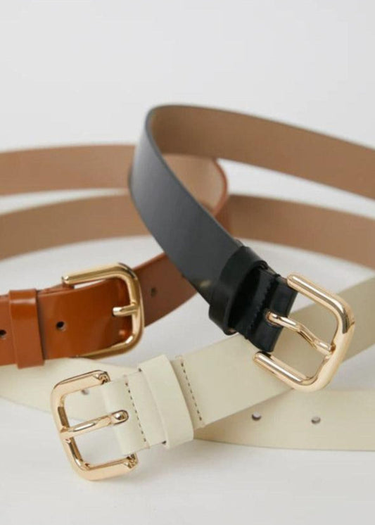 B-Low The Belt Lennox Mod Leather Belt Black Gold