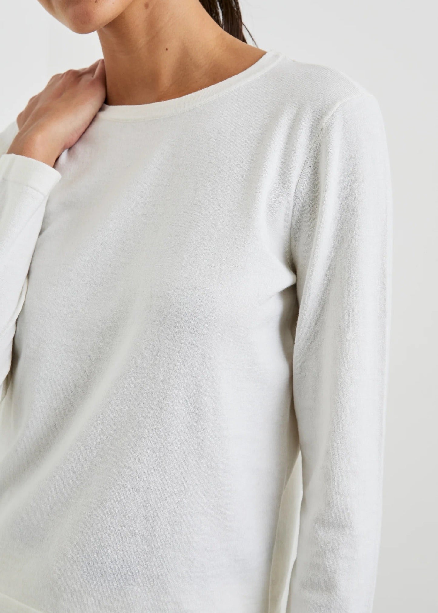 Rails Cotton Cashmere Long Sleeve Tee