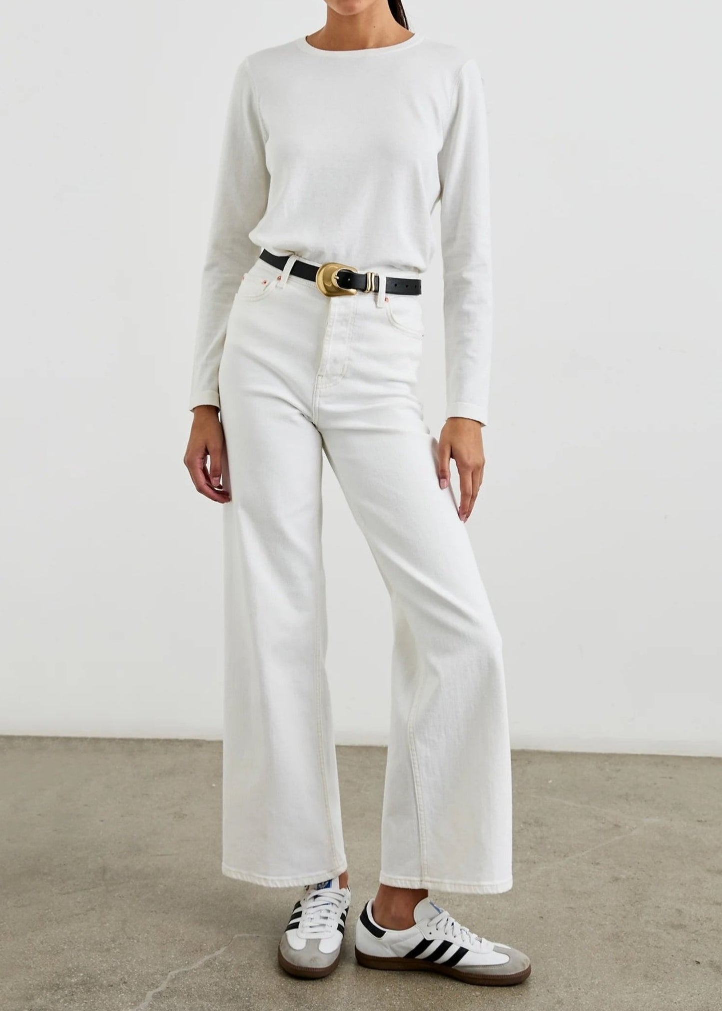 Rails Cotton Cashmere Long Sleeve Tee