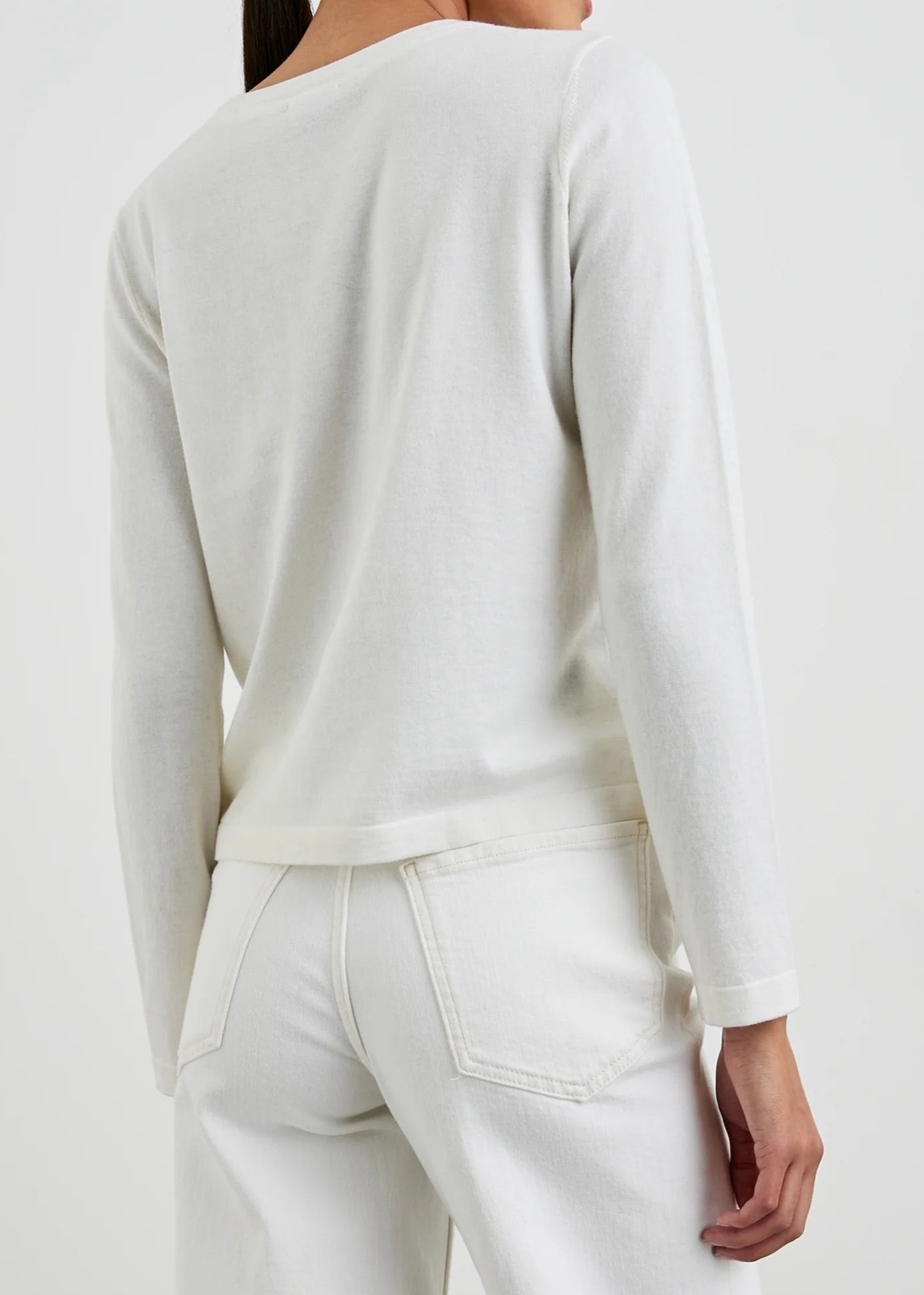 Rails Cotton Cashmere Long Sleeve Tee
