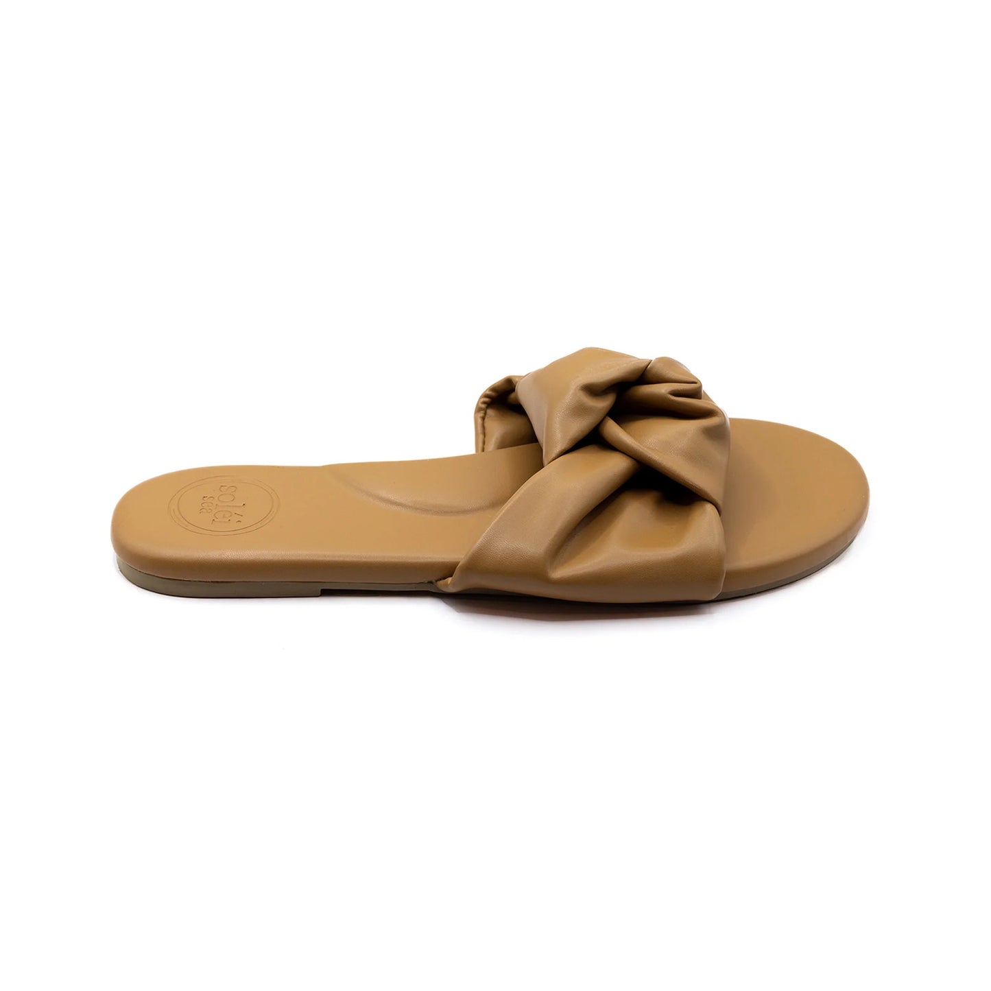 Solei Sea Big Nottie Slide Sandal | Desert Sand