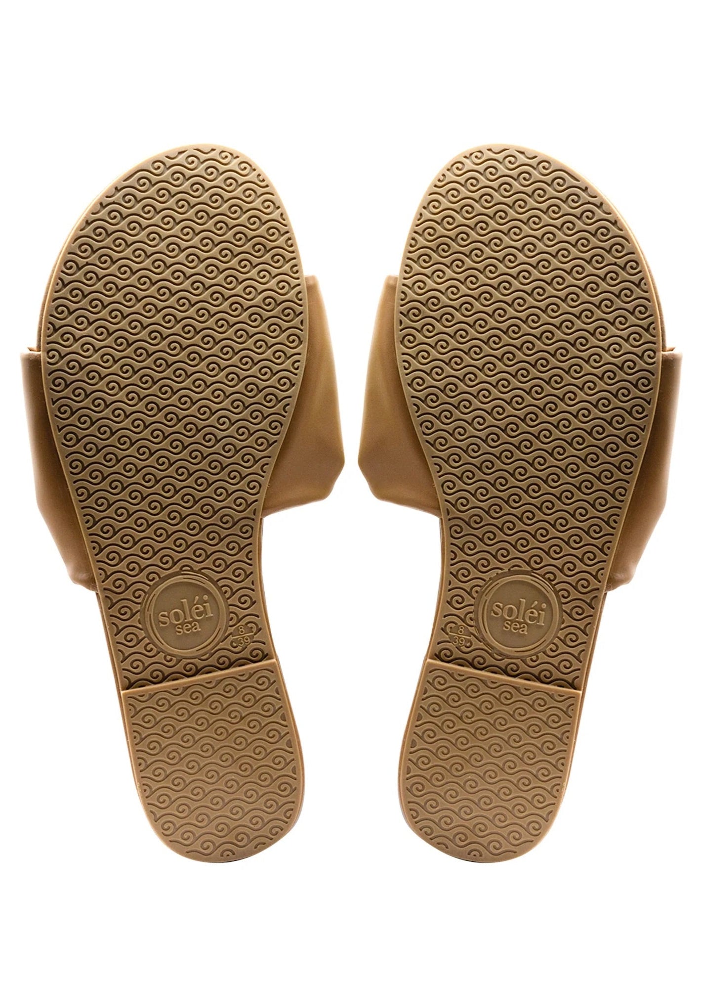 Solei Sea Big Nottie Slide Sandal | Desert Sand