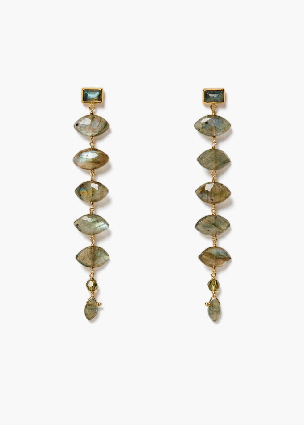 Chan Luu Isadora Earrings Labradorite