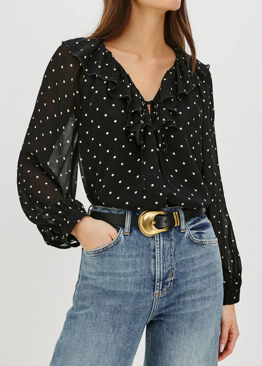 Rails Honora Top | Polka Dots