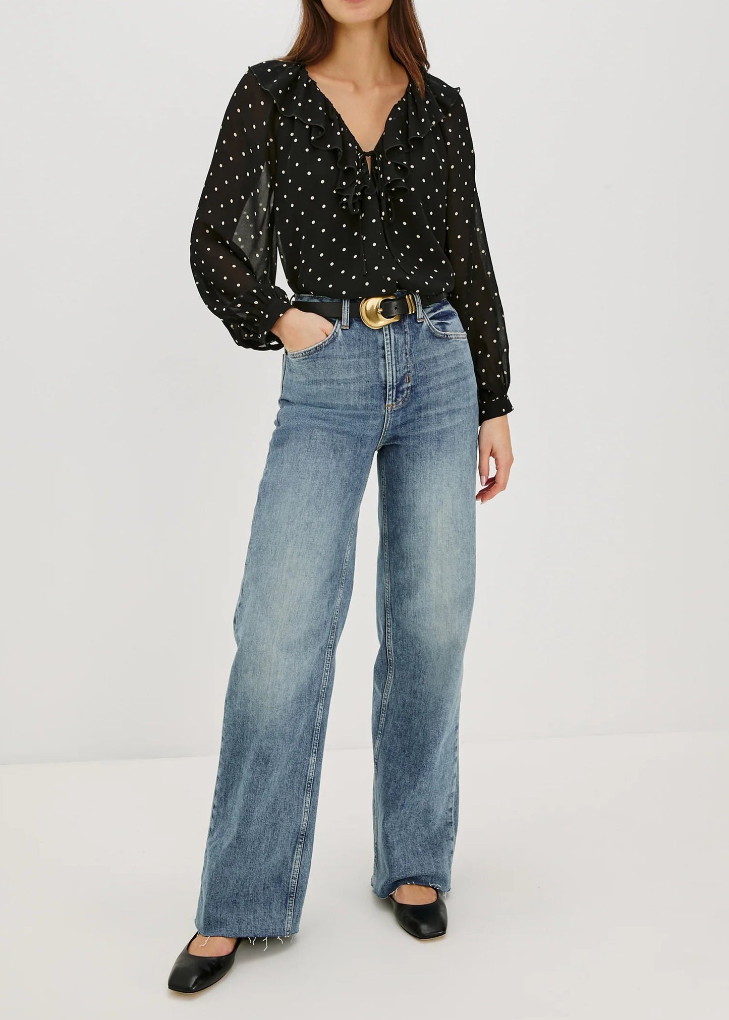 Rails Honora Top | Polka Dots