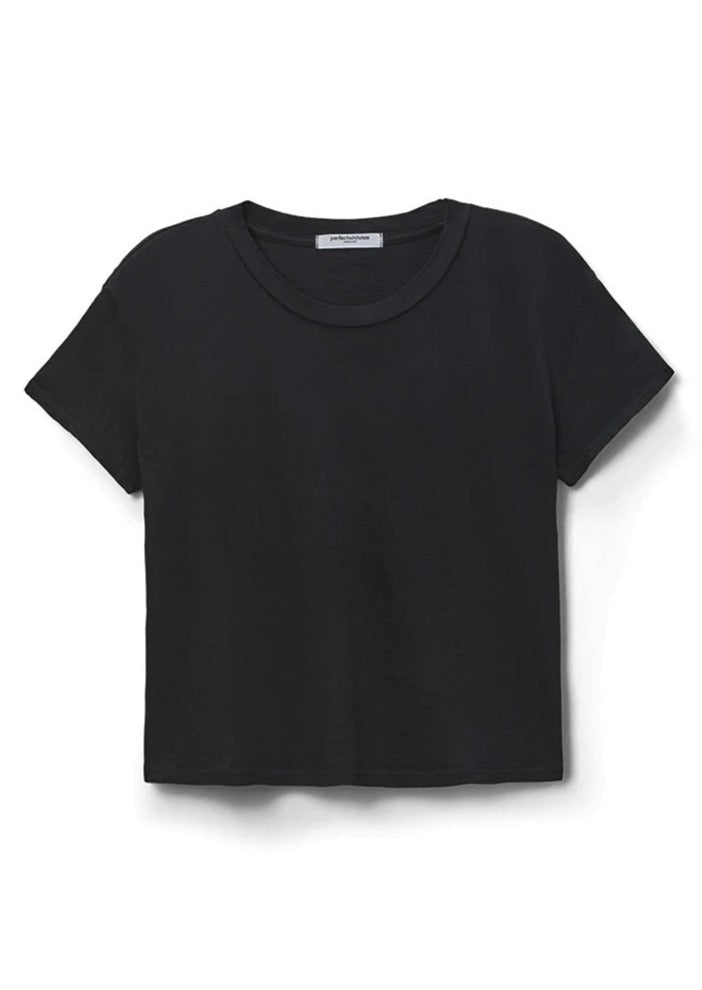 Perfect White Tee Harley Crew Tee | True Black