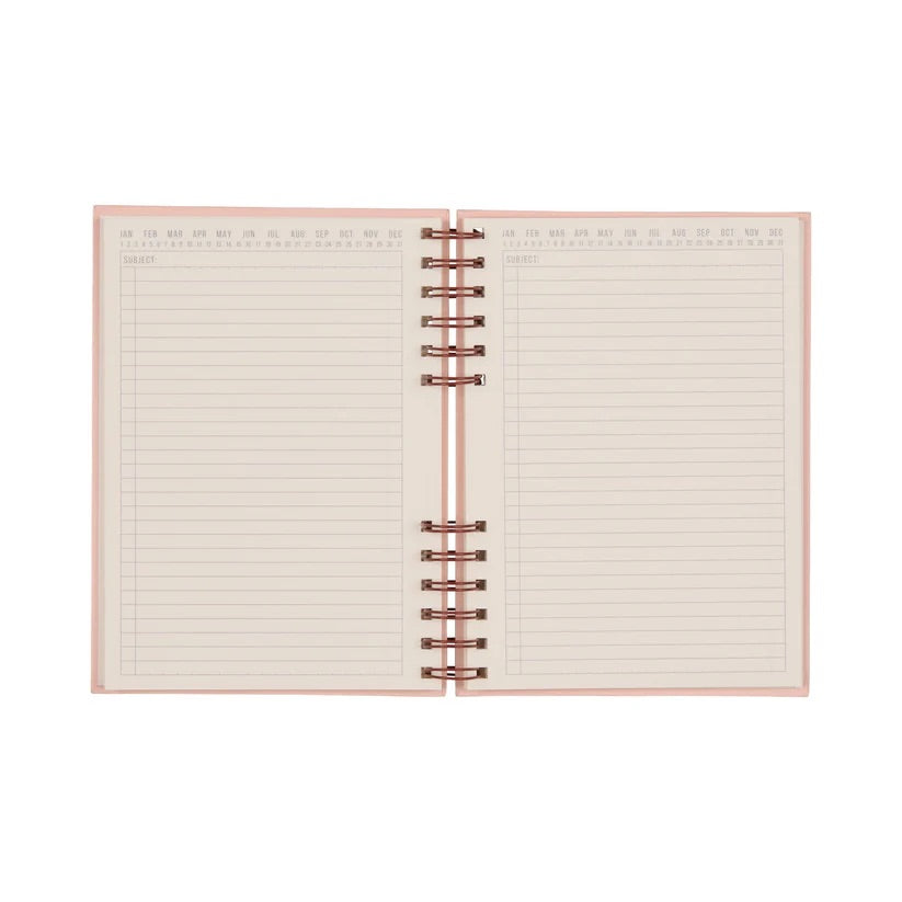 Designworks Ink Standard Issue Planner Notebook No. 12 | Rosewood + Blush