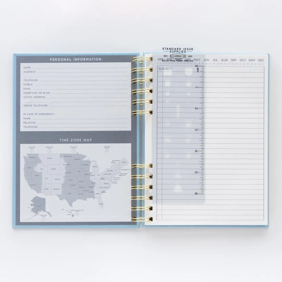 Designworks Ink Standard Issue Notebook No.12 | Blue