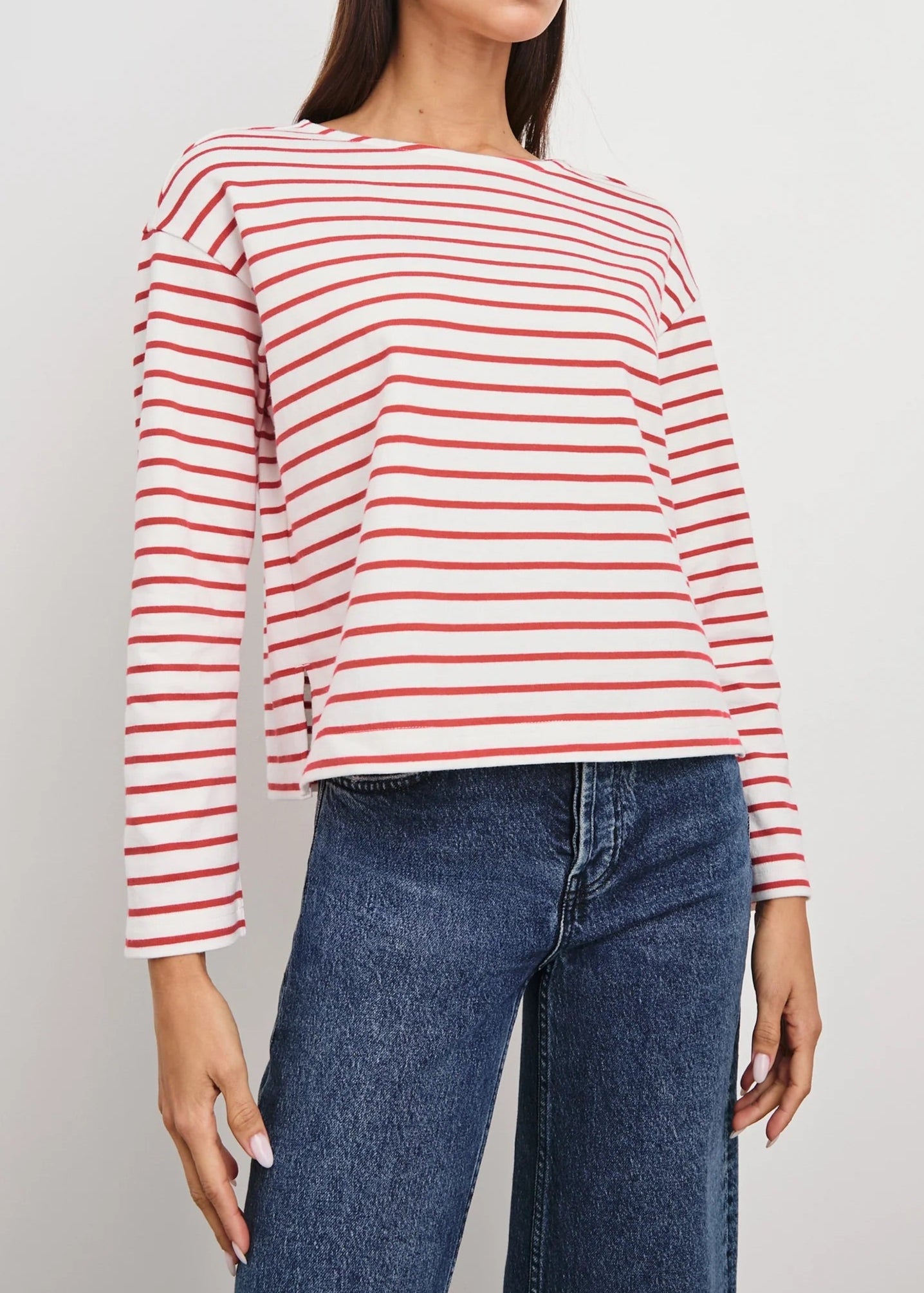 Rails Macy Top | Cherry Stripe