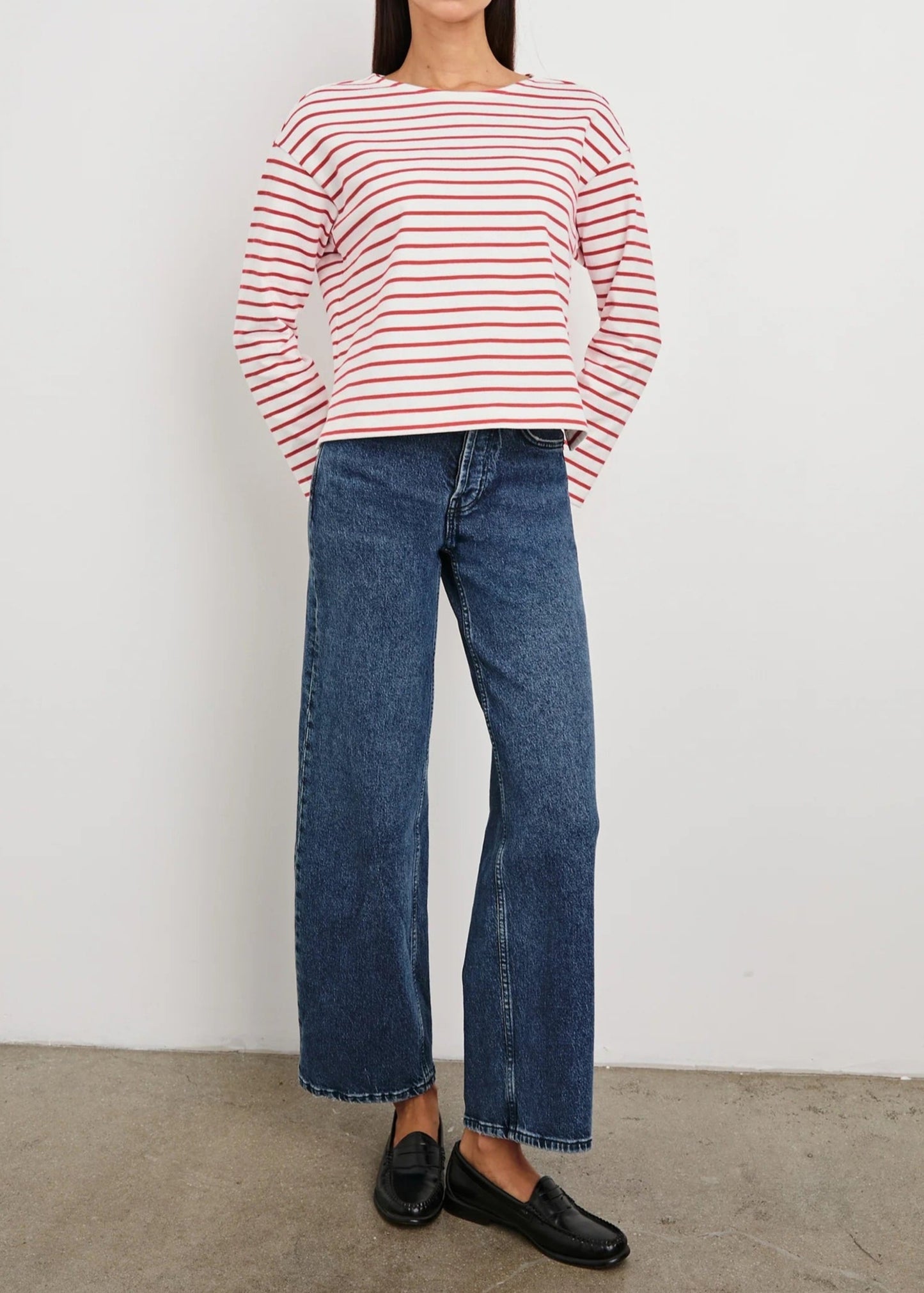 Rails Macy Top | Cherry Stripe