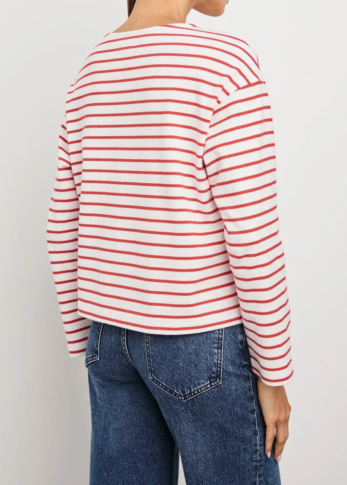 Rails Macy Top | Cherry Stripe