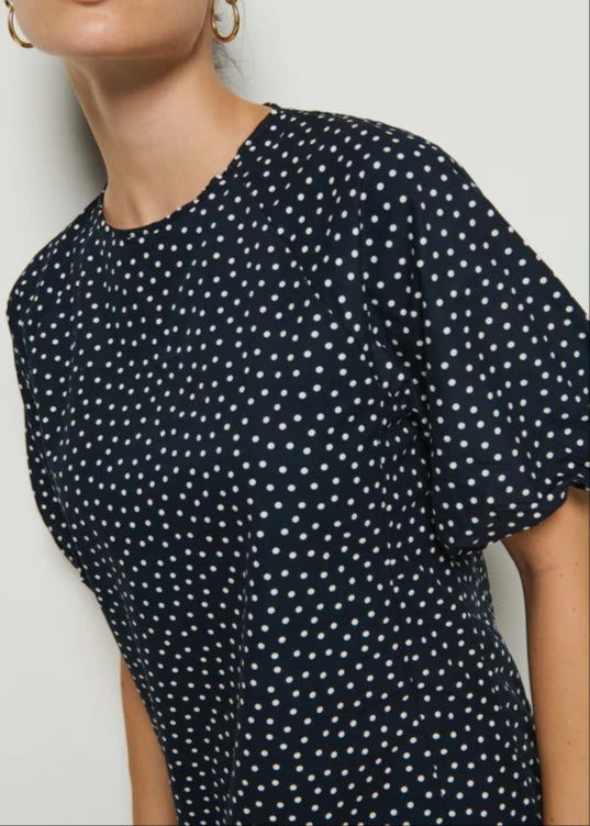 Nation LTD Minnie Dress | Cabana Polka Dot