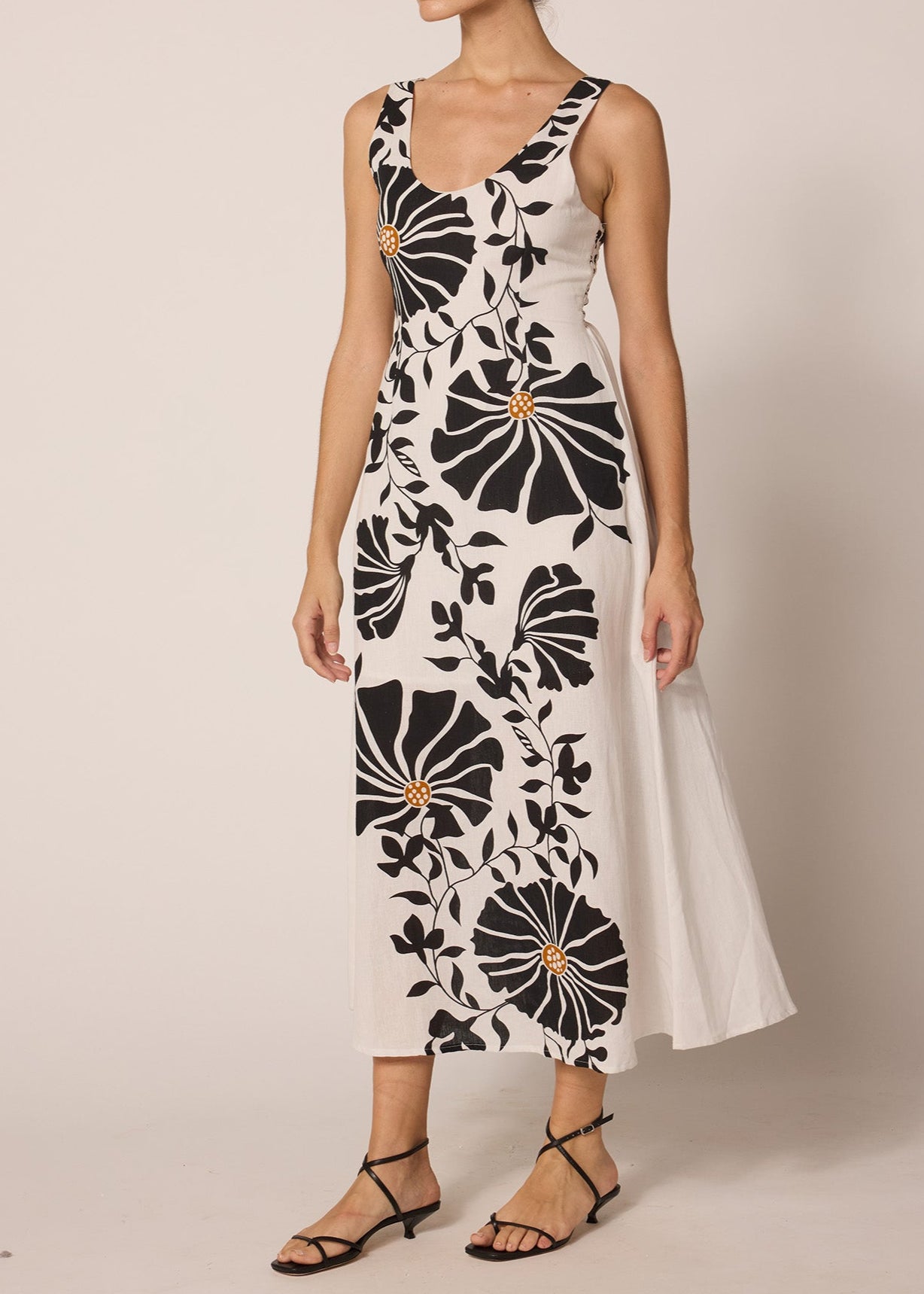 Cleobella Rosalinda Ankle Dress | Atropa Print