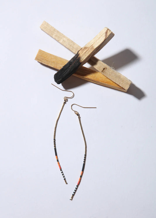 Iwona Ludyga Sagrado Earrings Slim | Dark