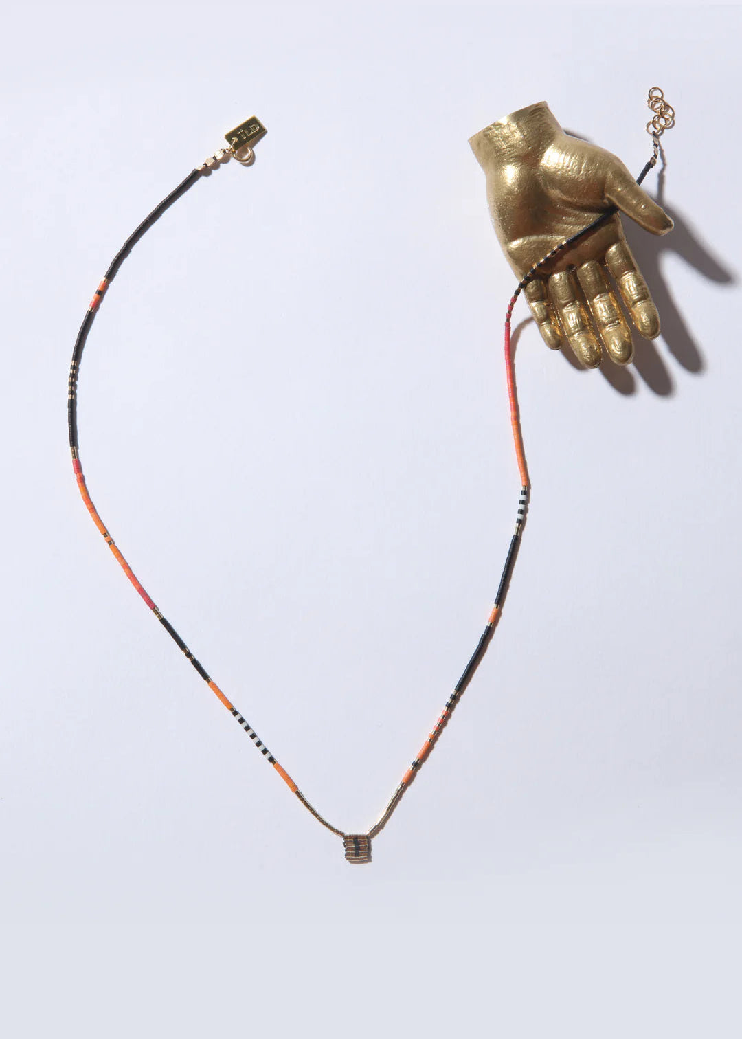 Iwona Ludyga Sagrado Necklace All Beads Short | Dark