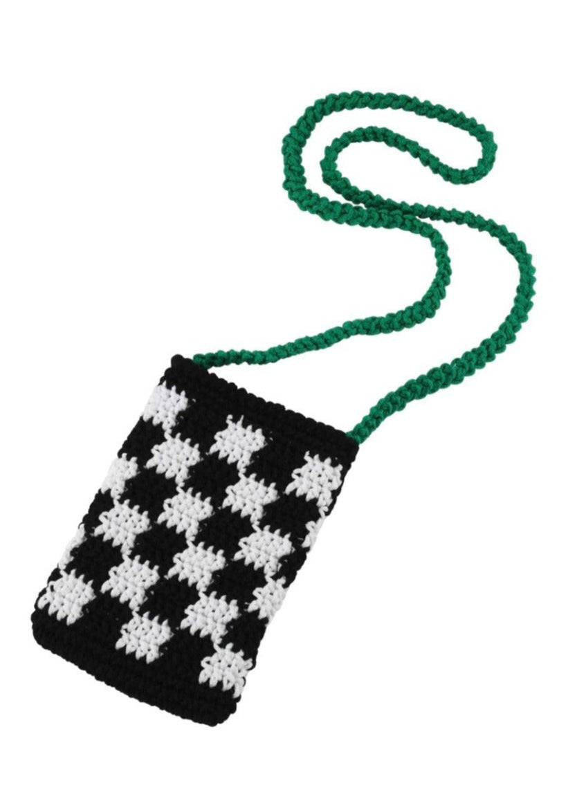 Maison Irem Baggy Bag | Black + White