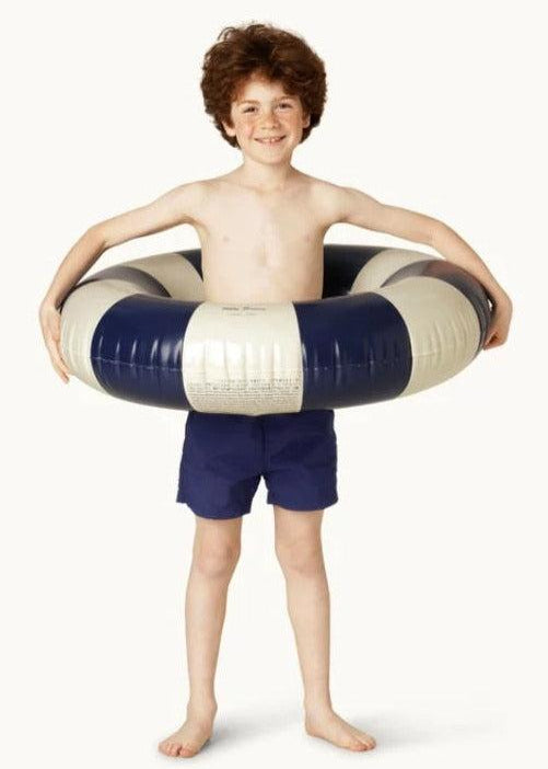 Petites Pommes 90CM Sally Swim Ring Cannes Blue