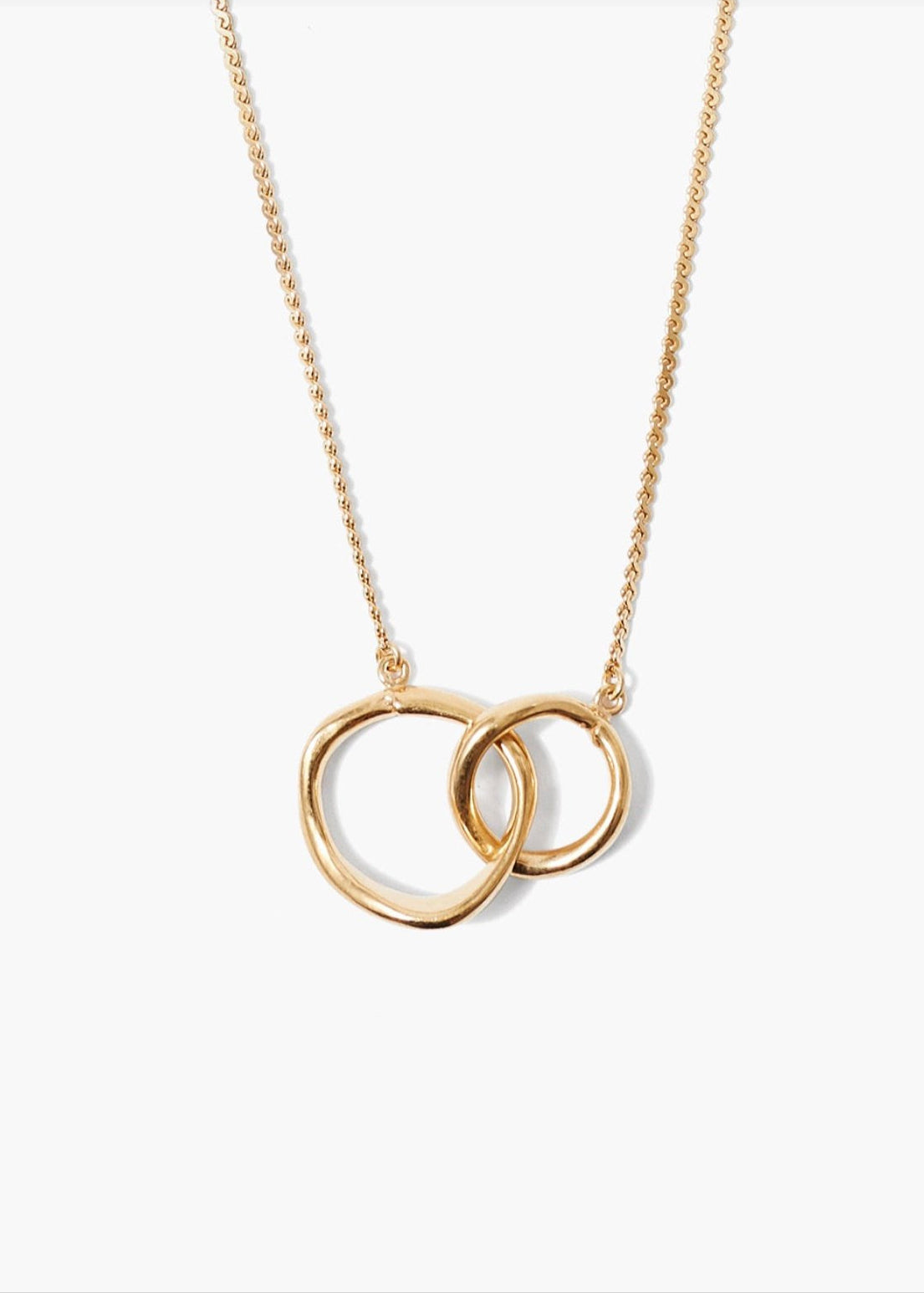 Chan Luu Reunion Link Necklace Yellow Gold