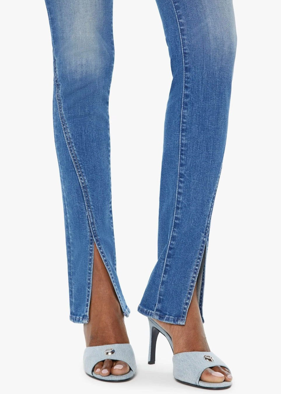 MOTHER The Rascal Sliced Up Heel Lhasa Love