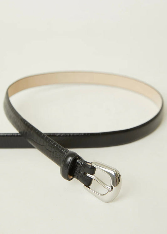 B-Low The Belt Kennedy Mini Croco Black Silver