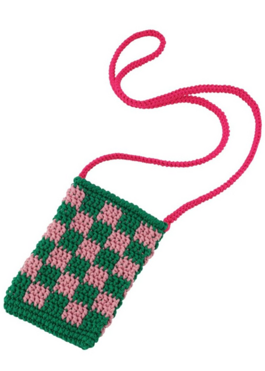 Maison Irem Baggy Bag | Pink + Green