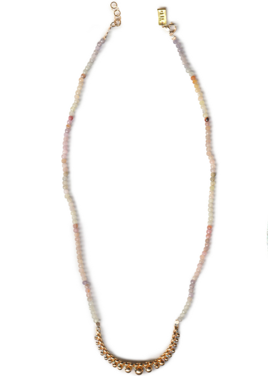 Iwona Ludyga Necklace Sapphire Short