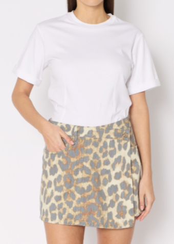 Berenice Jery Skort | Leopard Print