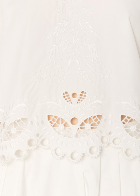 Berenice Top Manches Courtes Broderie