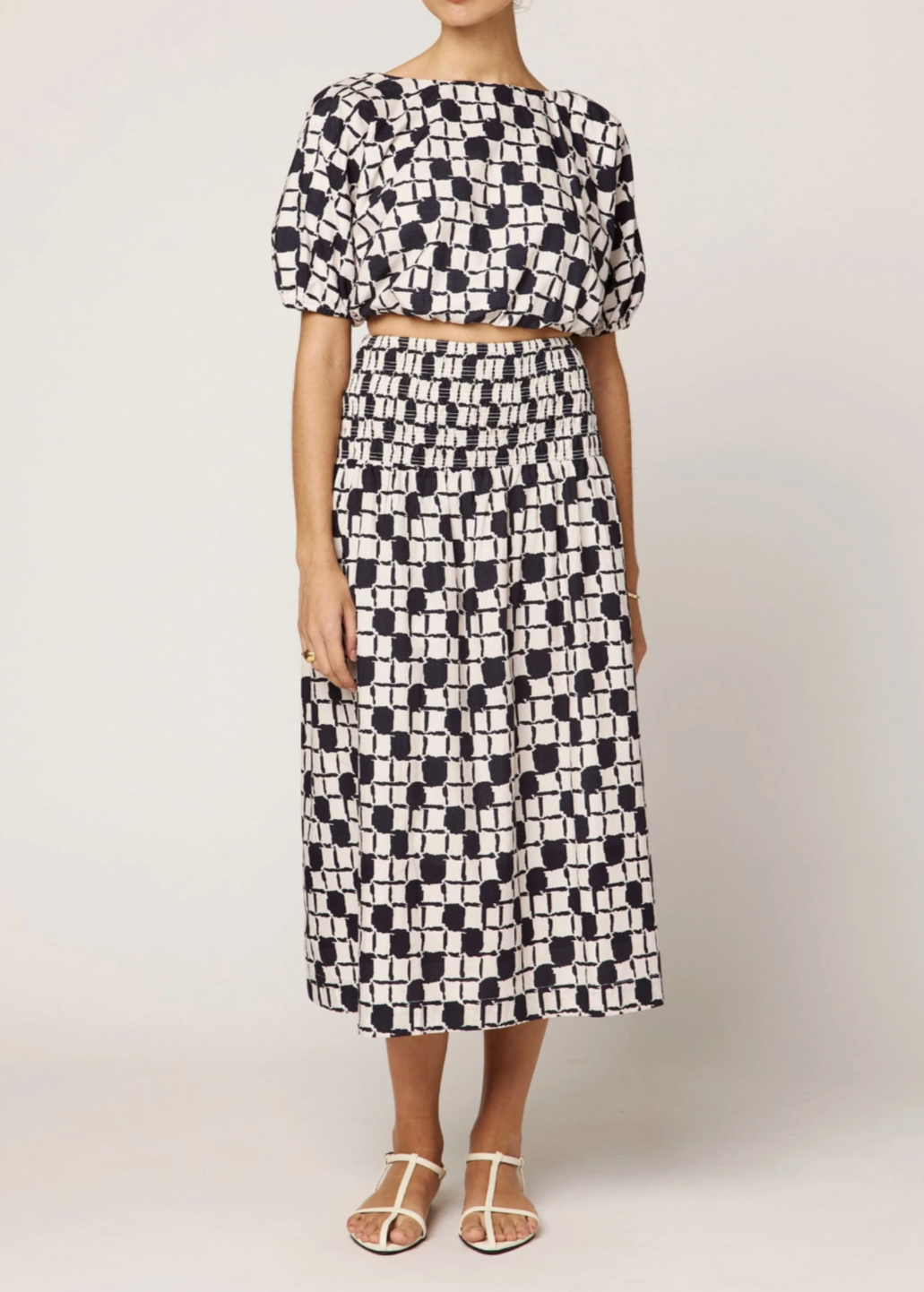 Cleobella Helena Top | San Marino Print