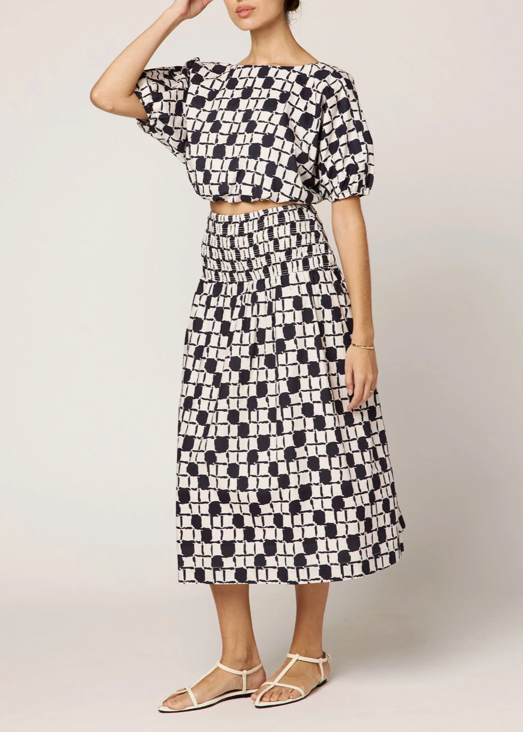 Cleobella Helena Top | San Marino Print