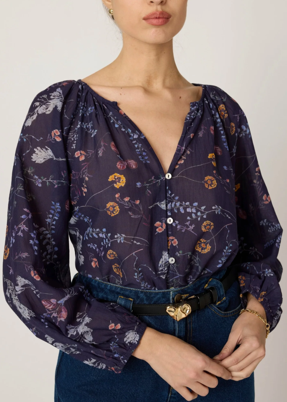 Cleobella Catherine Blouse | Viviana Print