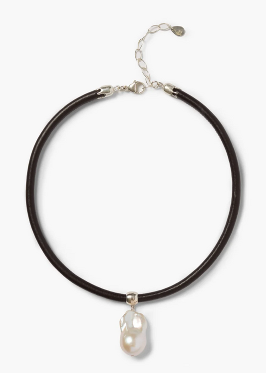 Chan Luu Rosemary Necklace White Pearl