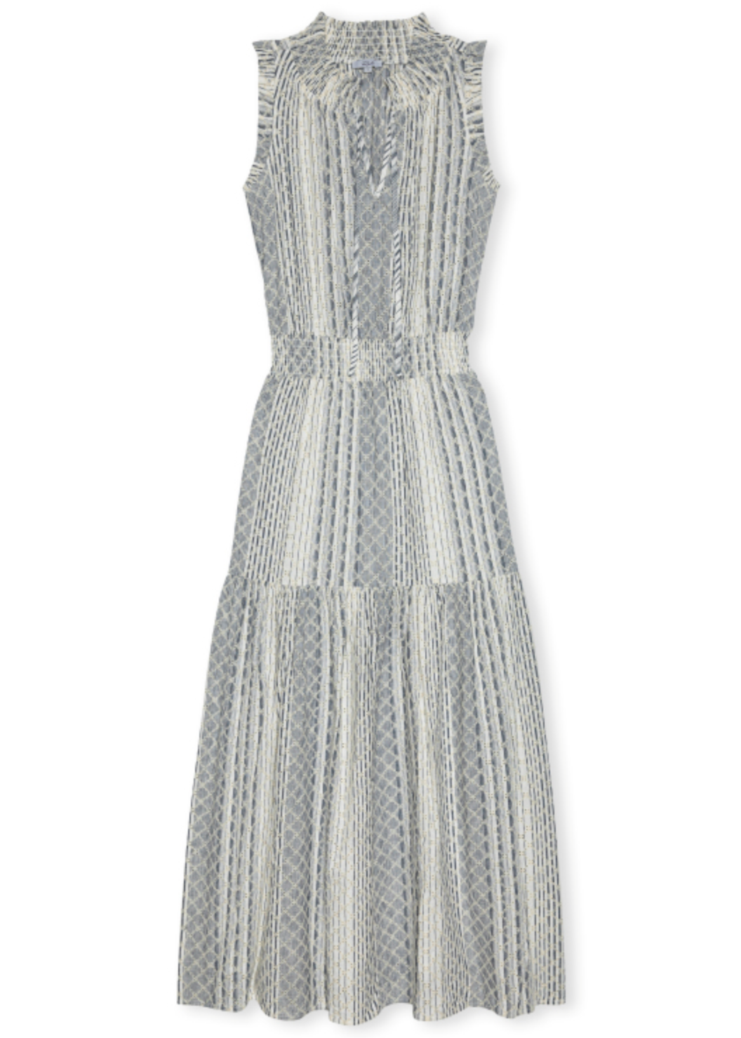 Rails Alessi Striped Eyelet Dress